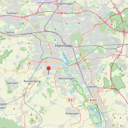 Lage in Hannover